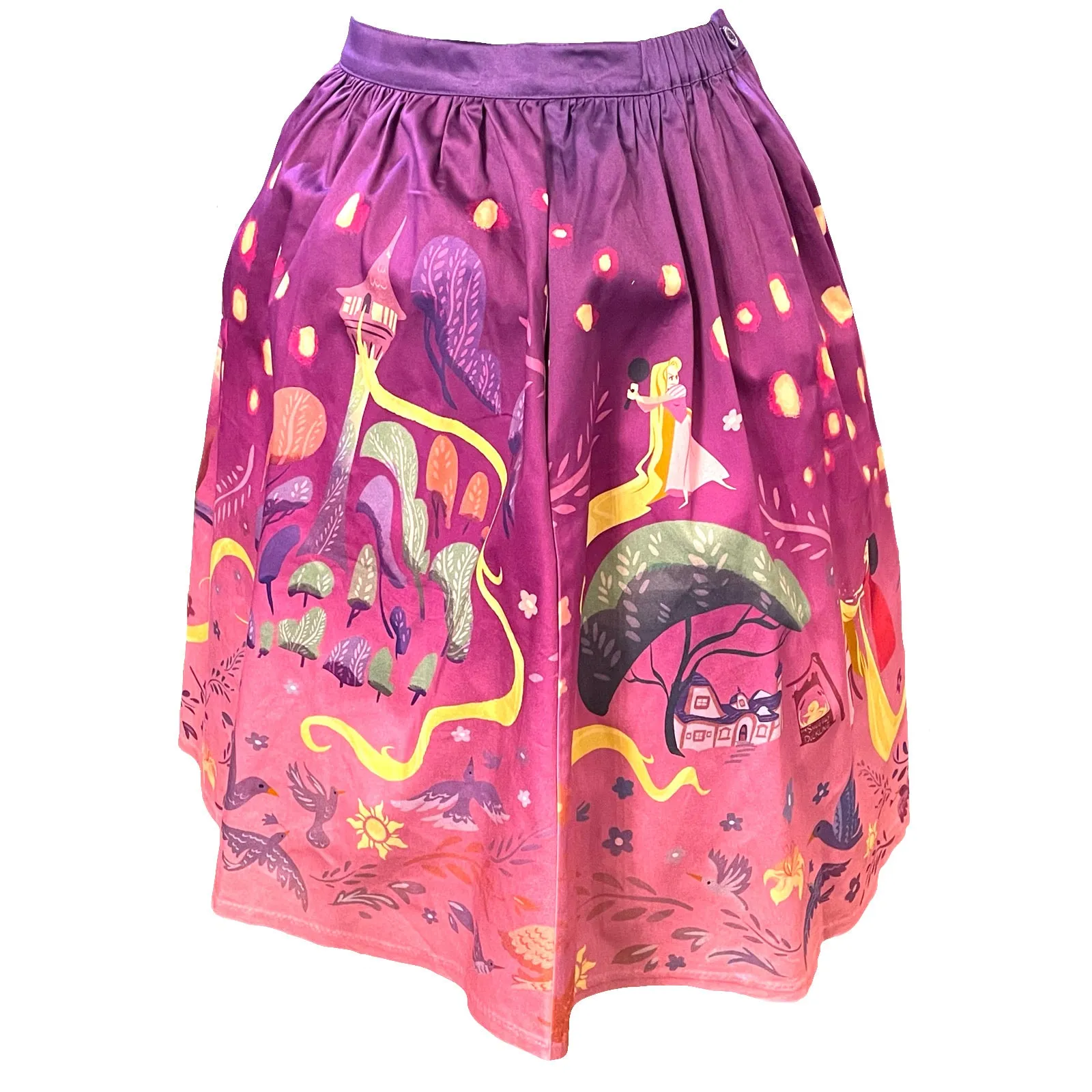 "Tangled" The Story of Rapunzel Swing Skirt