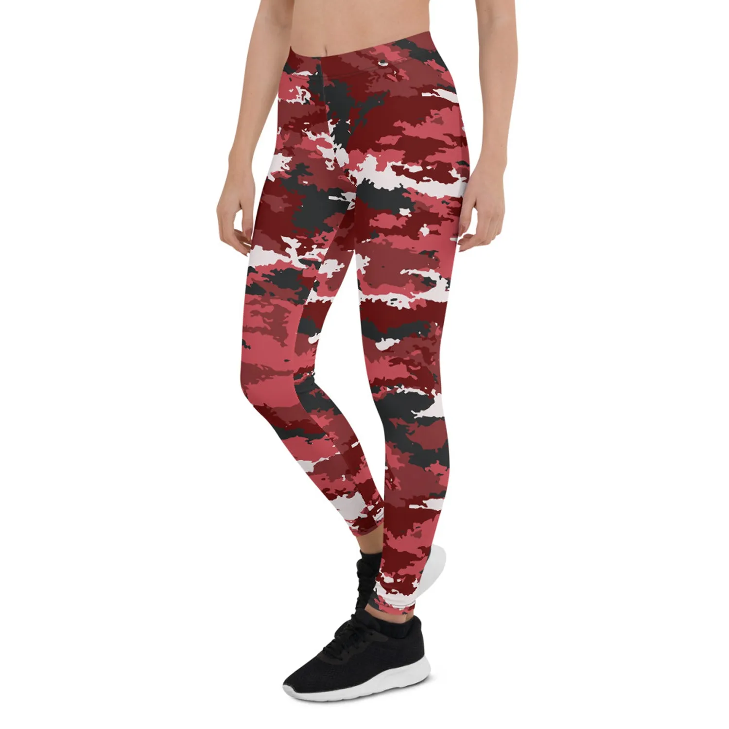 Red Camo Leggings