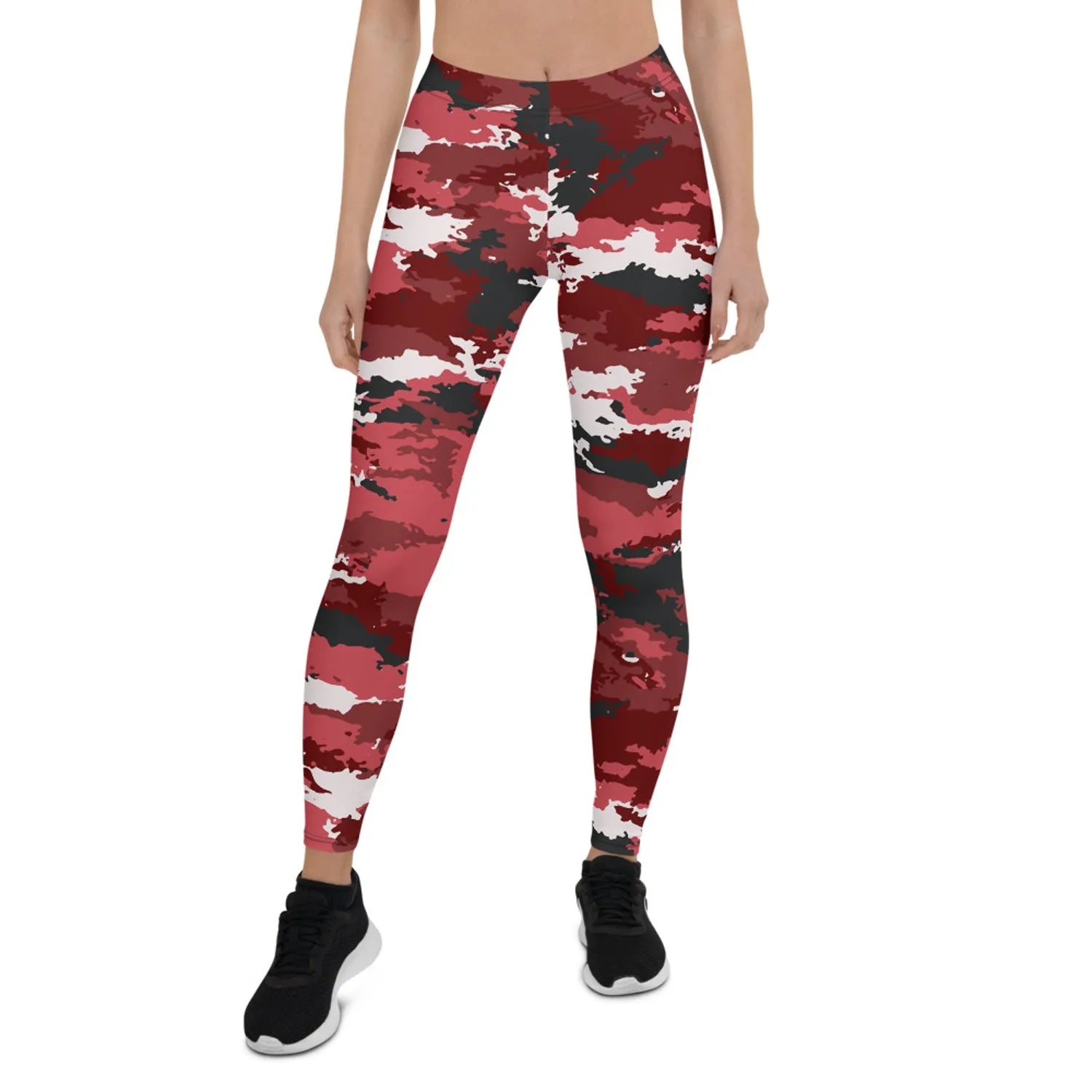 Red Camo Leggings