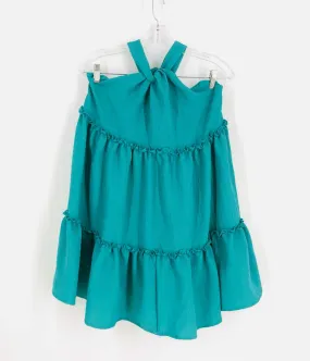 Shein Size 4 Turquoise Tiered Dresses Dress