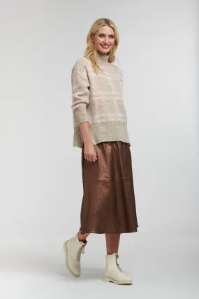 Shine Your Way Skirt Copper