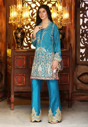 (SKU-957)-3 PIECE ATTIRE-SHIRT SLIP PANT