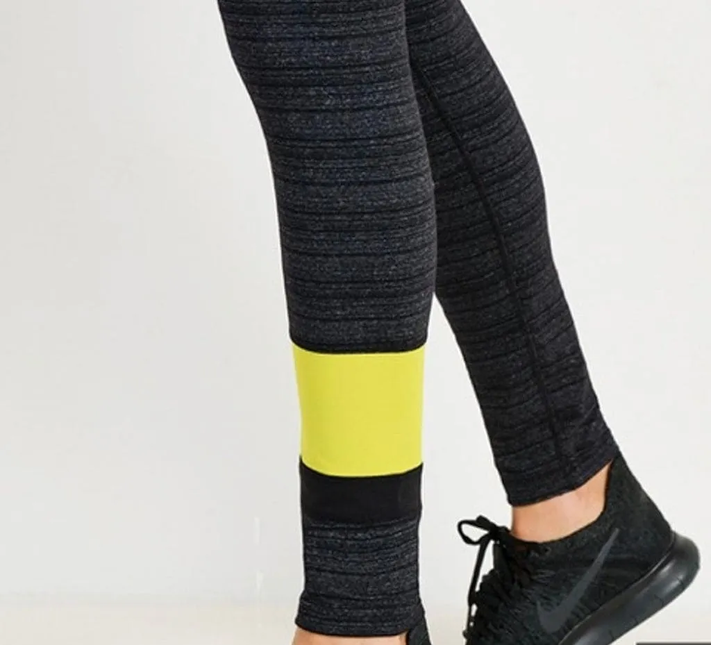 Striped Neon Ascent Leggings