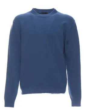 Sweater man KNU42740464 AZZURRO BARENA