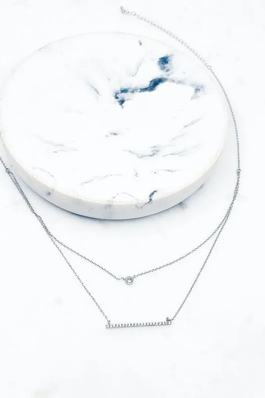 The Clara Bar Necklace