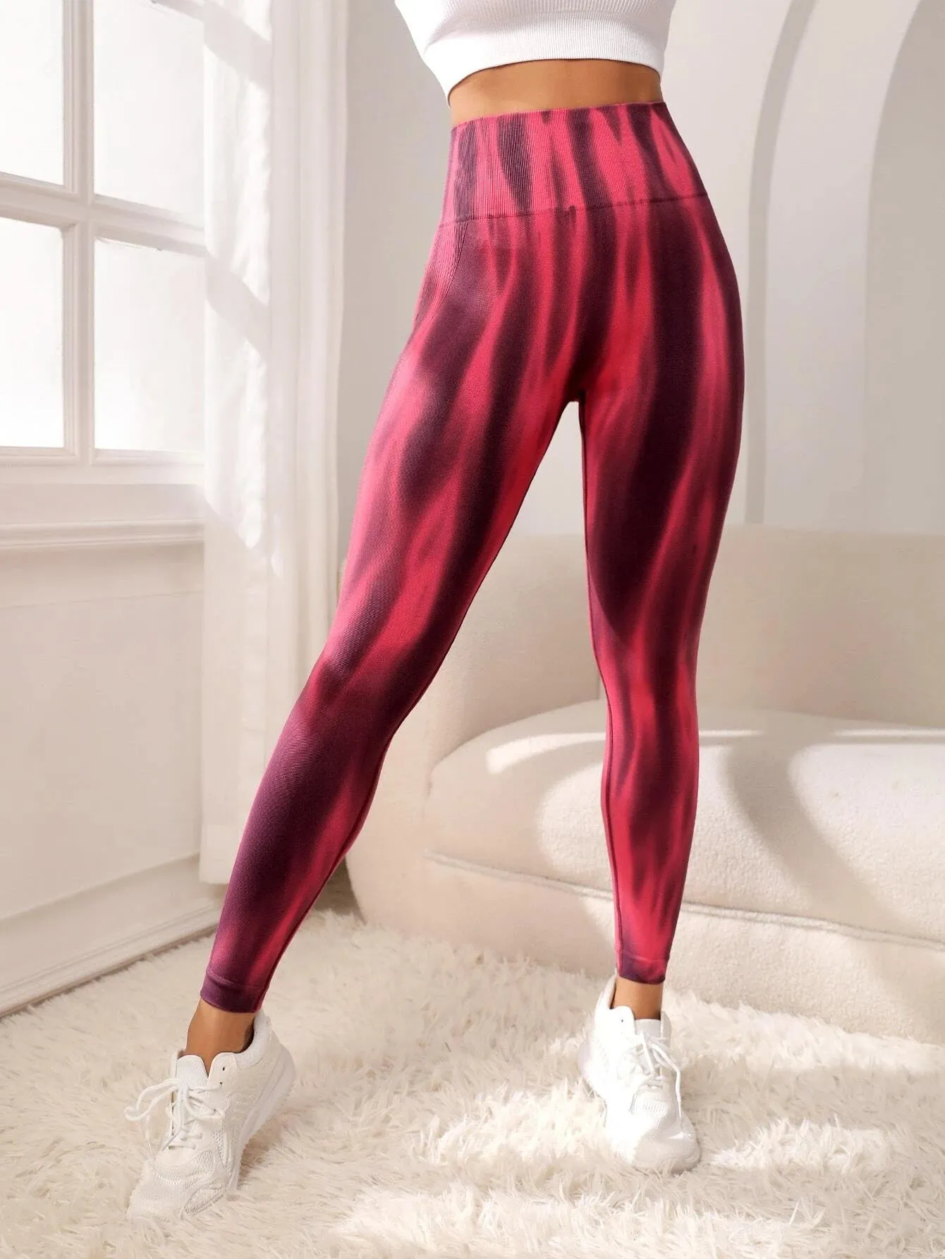 Winona Tie Dye Tummy Control Gym Leggings